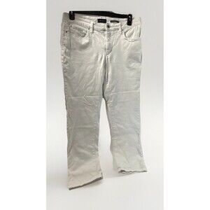 Charter Club White Jeans Women's 14S Lexington Straight Pants